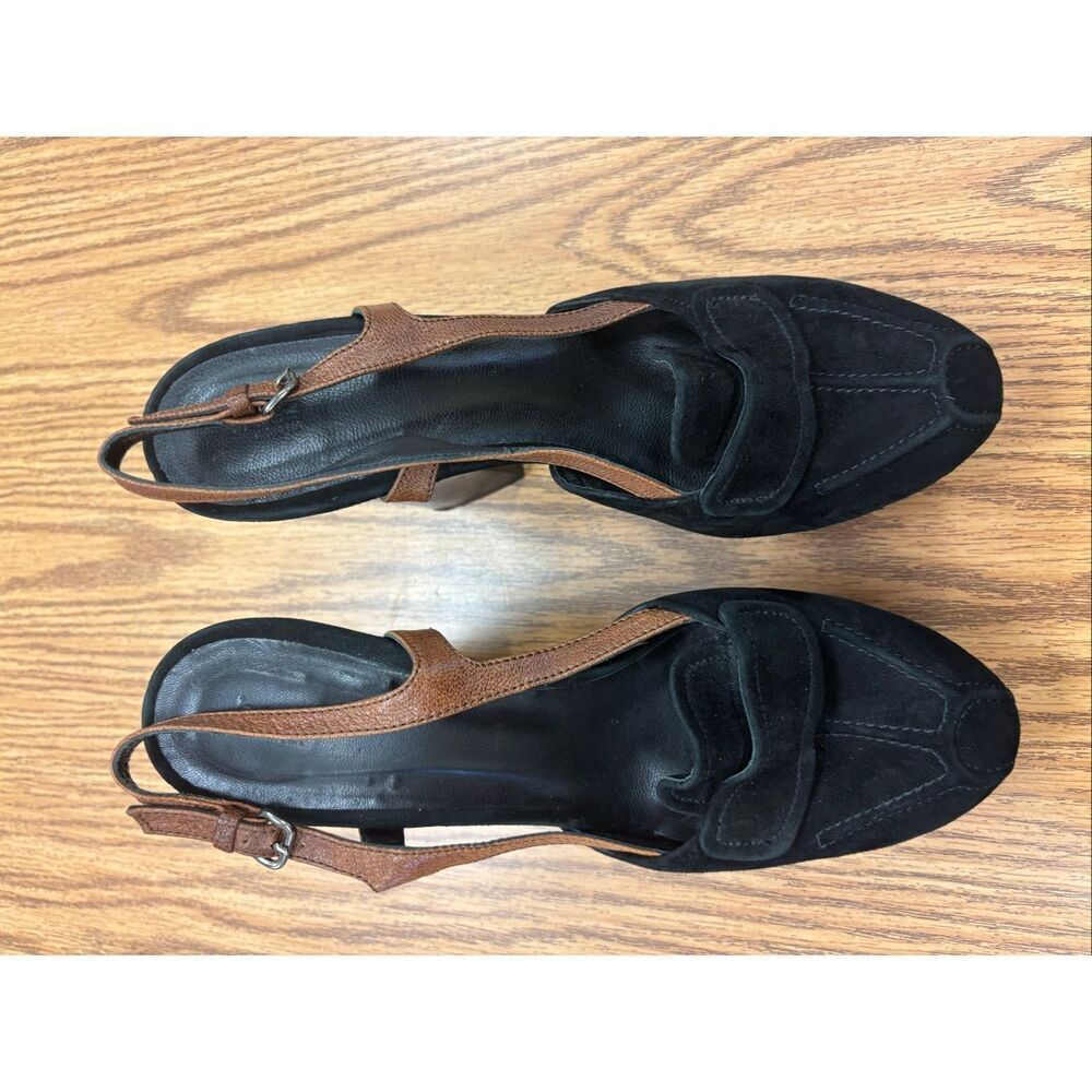 Hoss suede platform heels